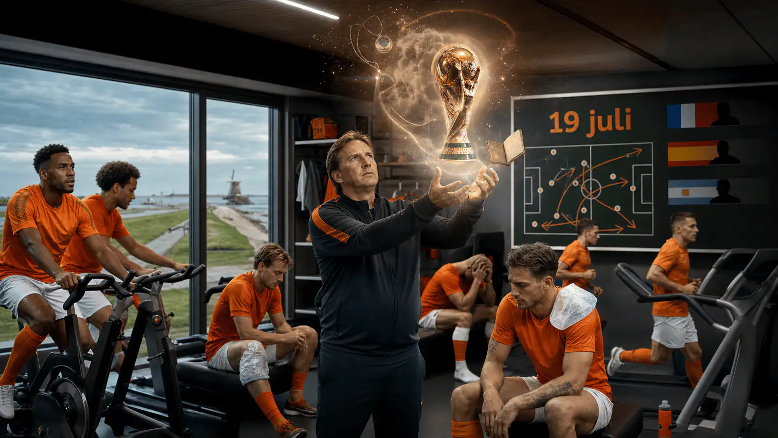 Oranje dromenboekje